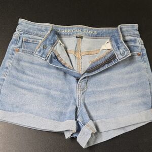 American Eagle Outfitters Light Blue Jean Shorts